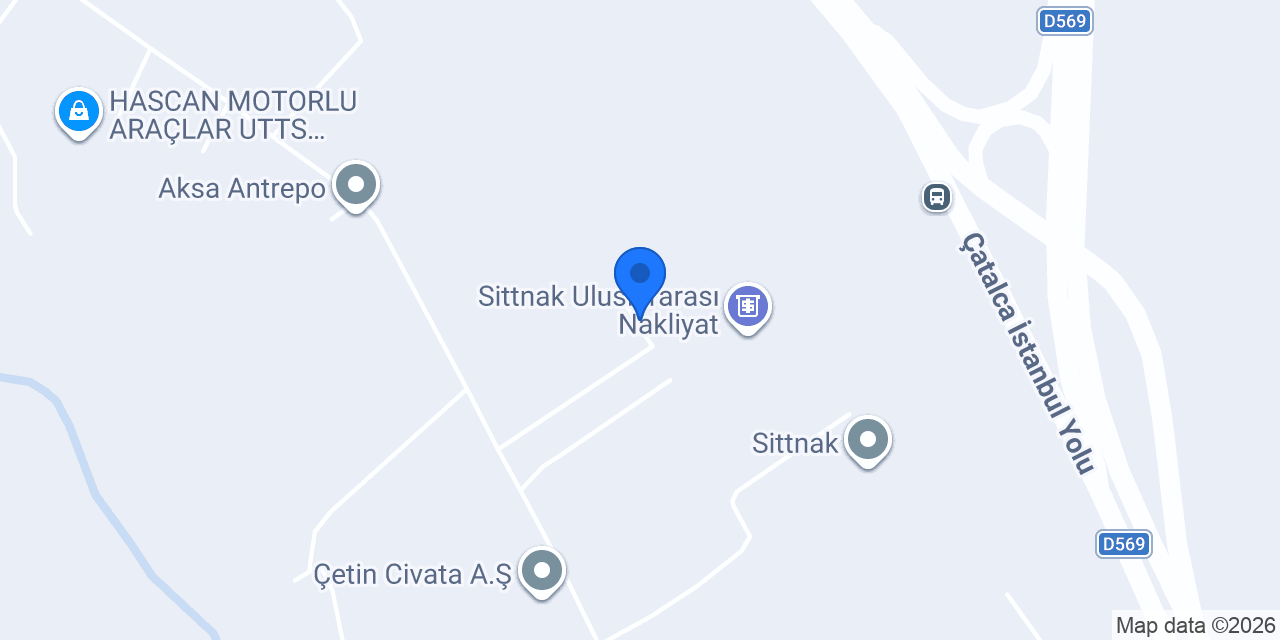 Çatalca Egemen 2 Depo konumu