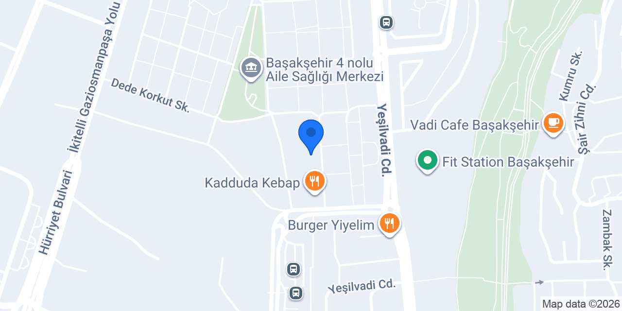 Helvacı Ali Başakşehir 5.Etap konumu