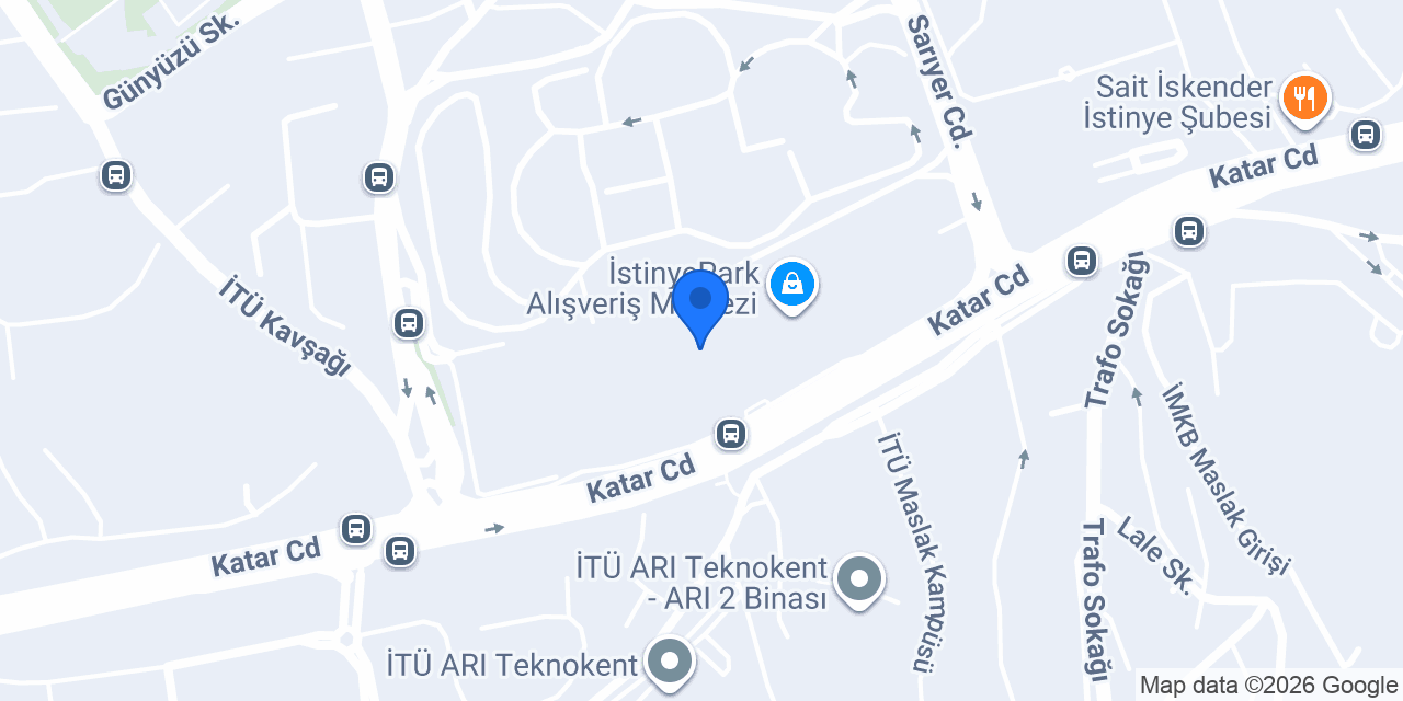 İstinye Fırını Backhaus konumu