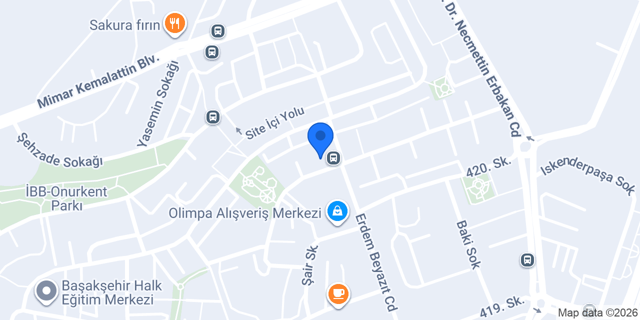 Diş Hekimi Emine Cömert konumu