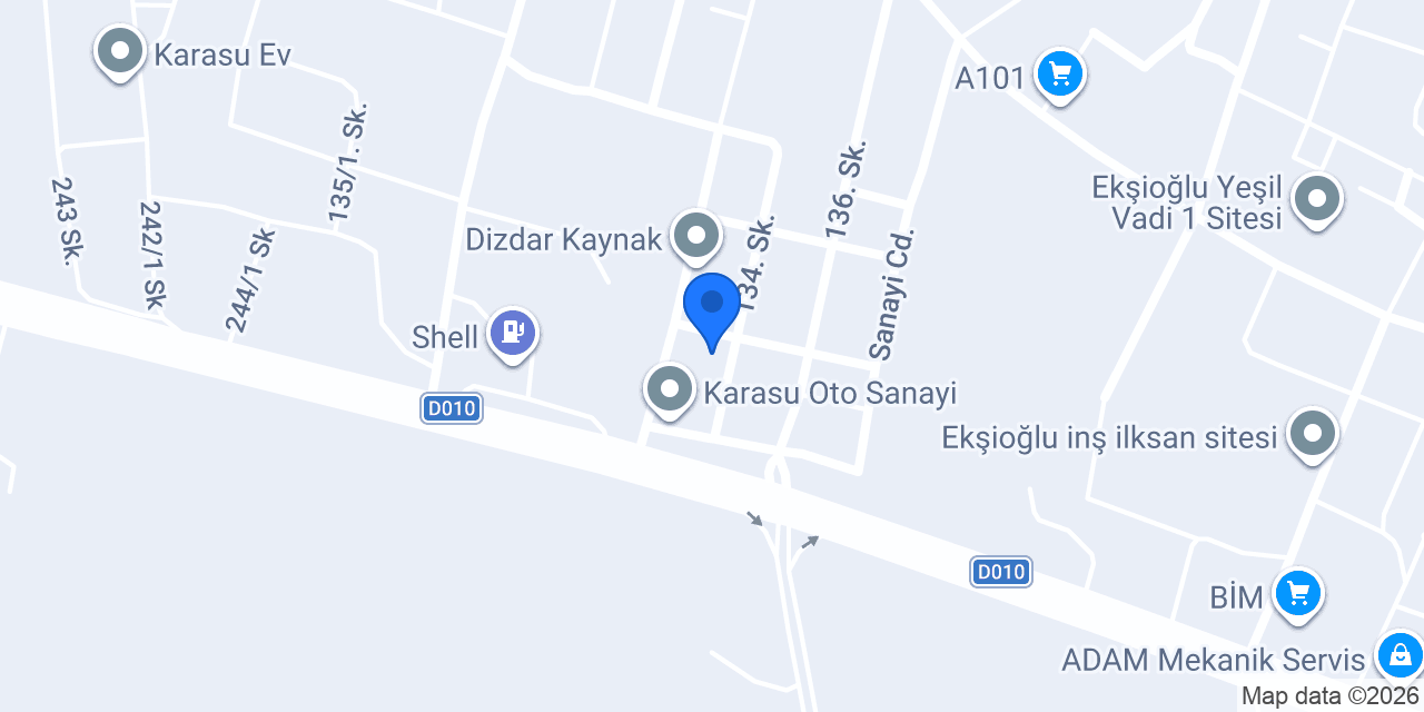 FM GARAGE konumu