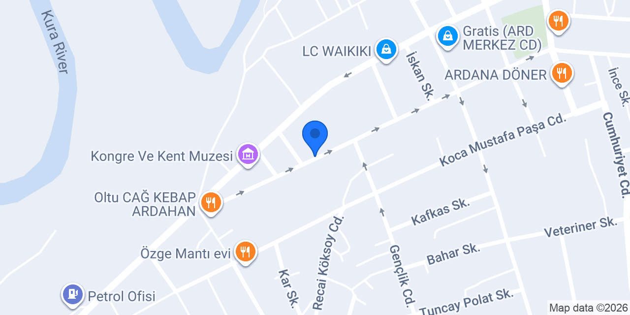 Doğu Kuyumcusu konumu