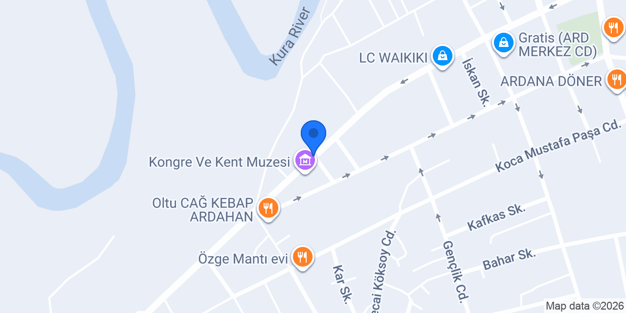 Tapu Müdürlüğü konumu
