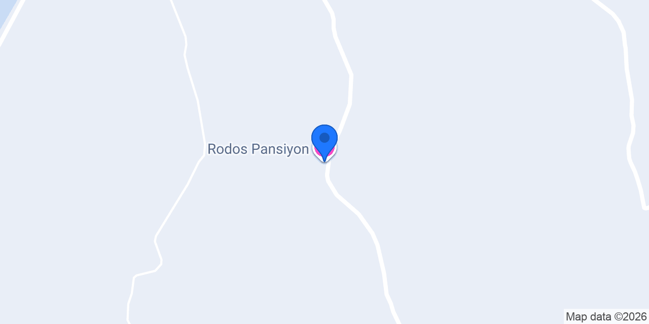Rodos Pansiyon konumu