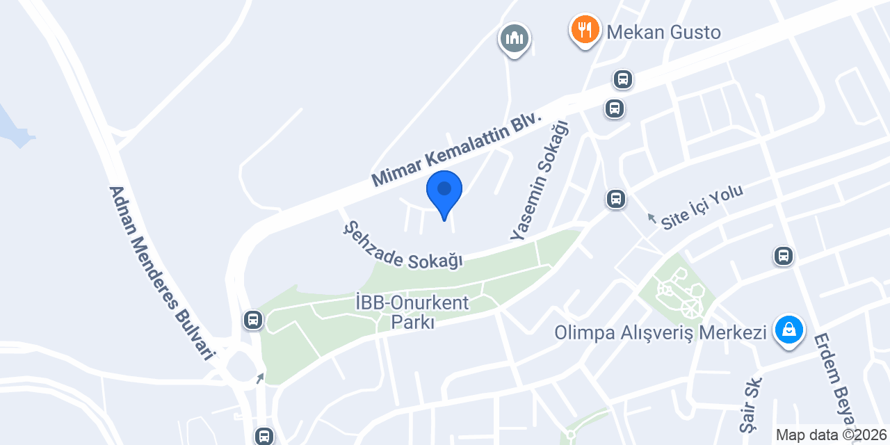 Özerenkent Apartmanı konumu