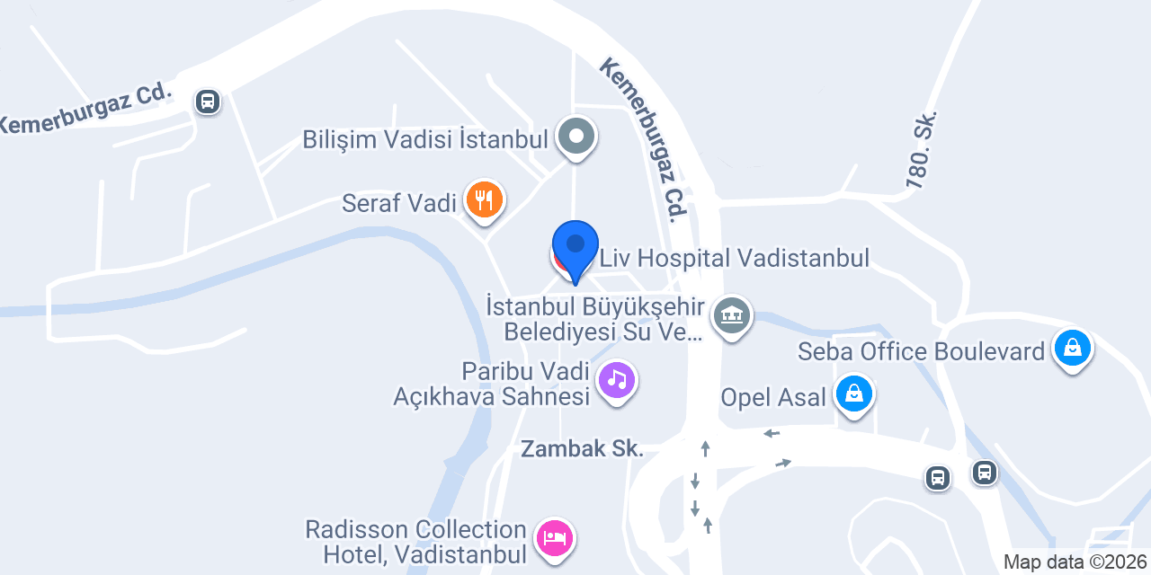 Op. Dr. Miraç Turan konumu