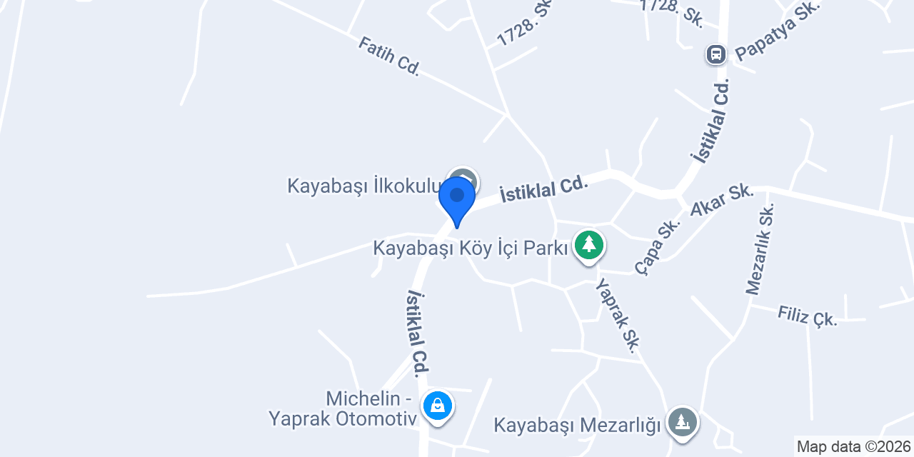 Öz Beş Yıldız Et Pazarı konumu