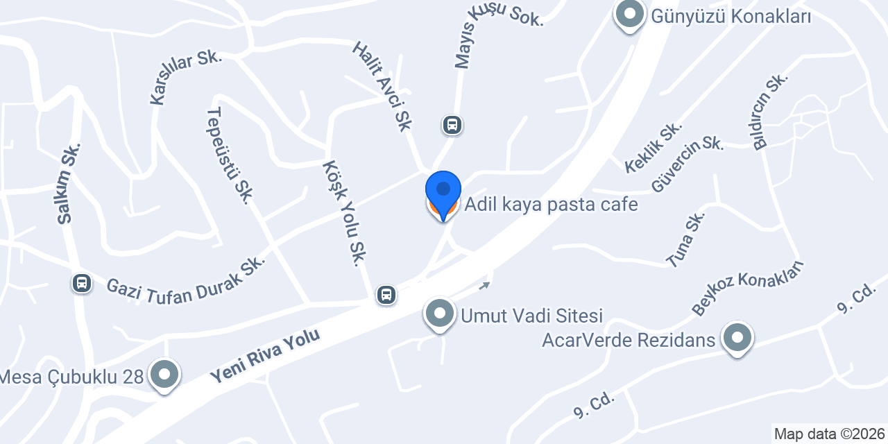 Adil kaya pasta cafe konumu
