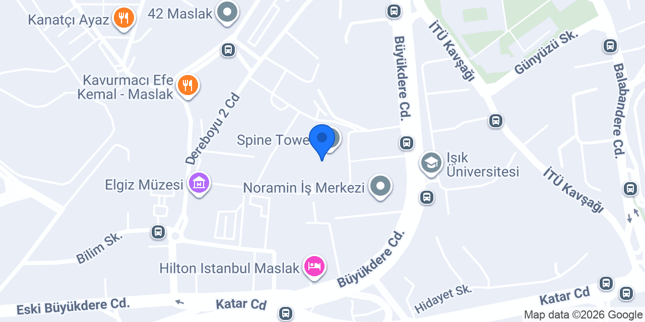 Ana Sigorta Genel Müdürlük konumu