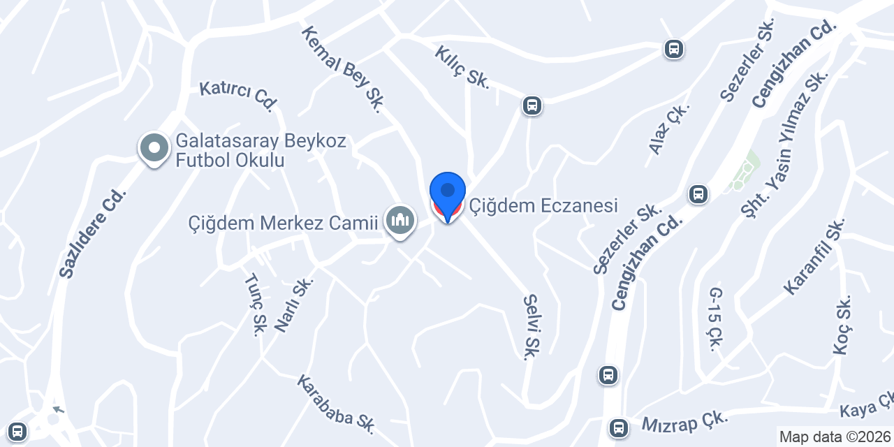 Çiğdem Eczanesi konumu