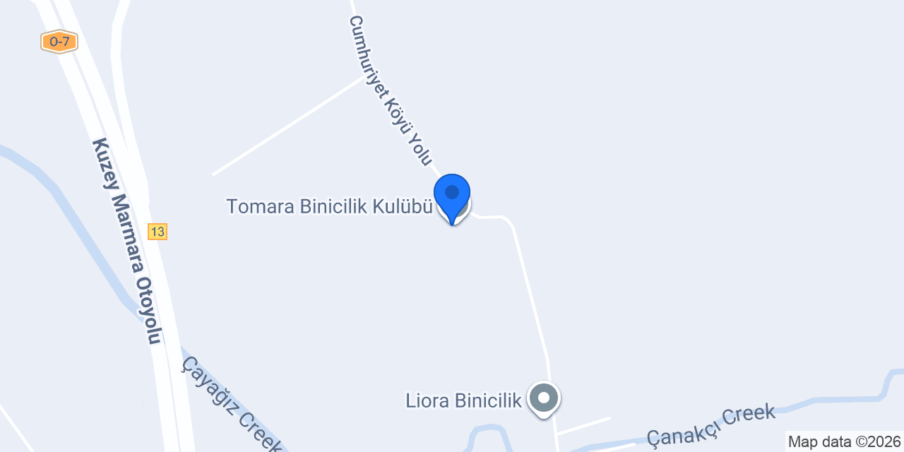 Tomara Binicilik Kulübü konumu