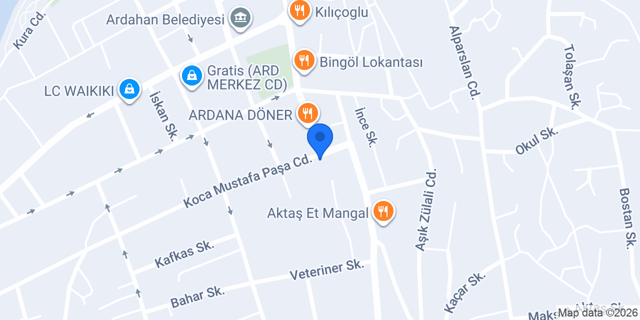 Çiçek Taksi konumu