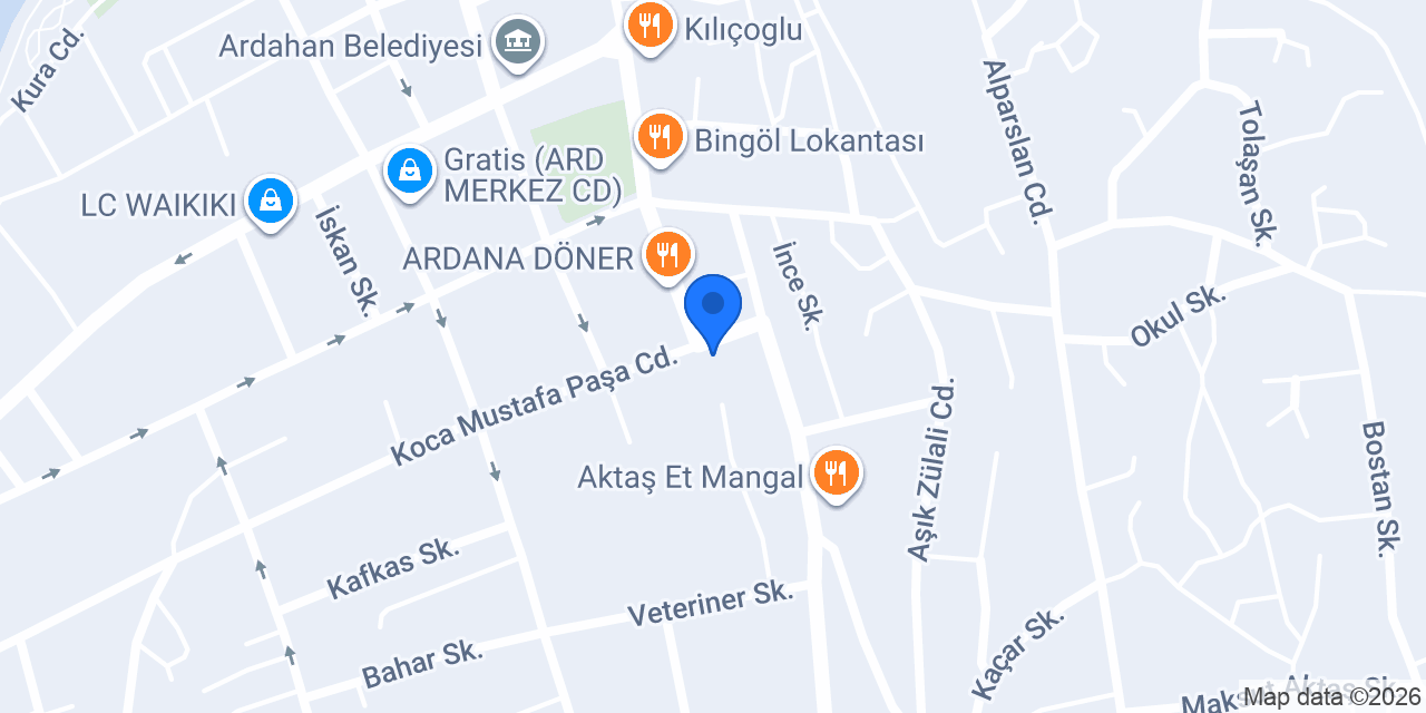 Tekin Elektrik konumu