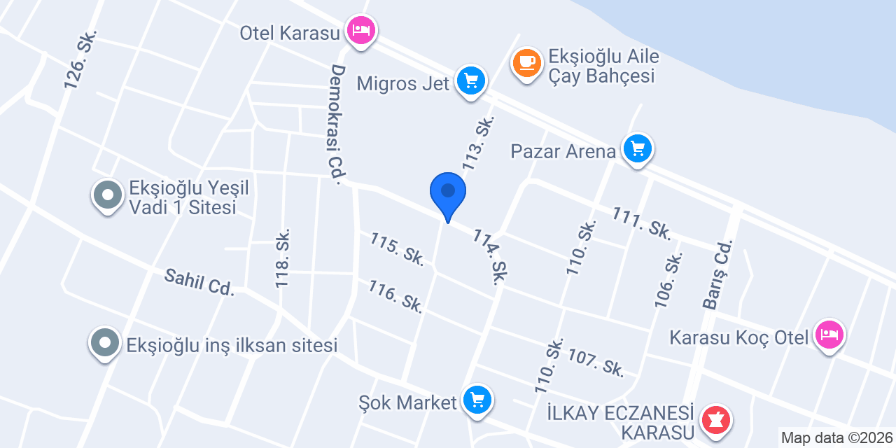 ELLA APART EV KARASU konumu