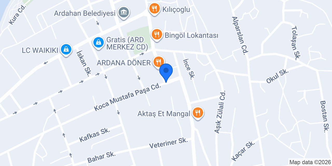 Ergaz konumu