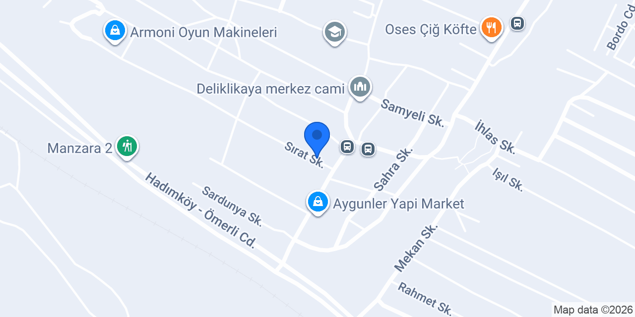 Tekler Market konumu