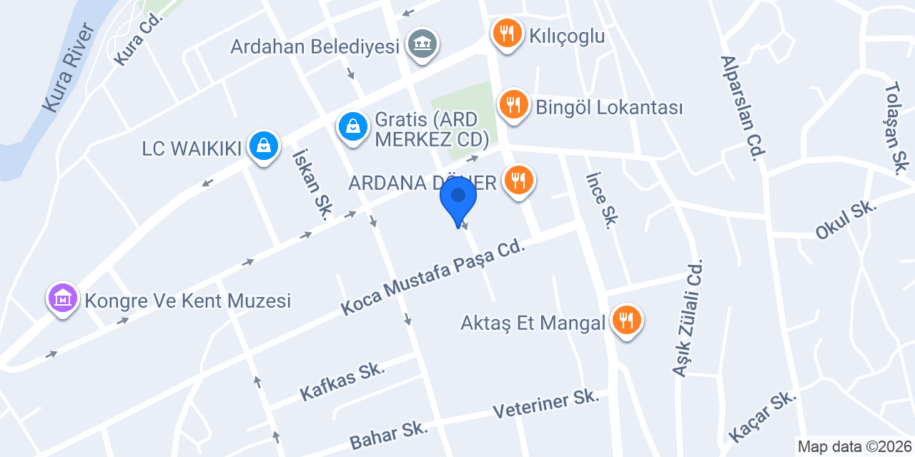 Özgürler Avm konumu