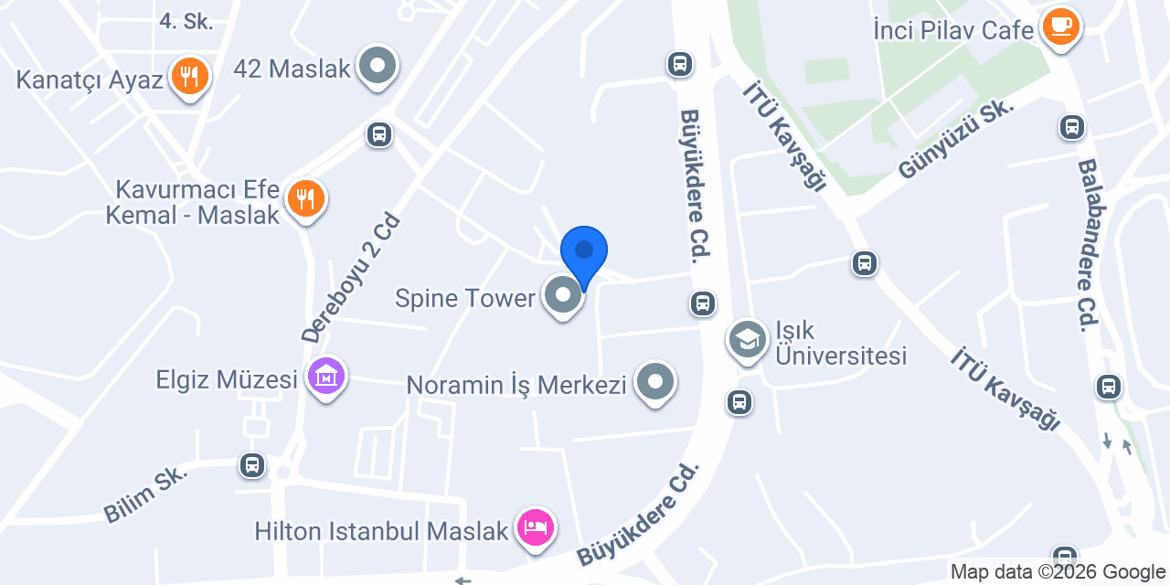 Domino's Pizza Maslak konumu