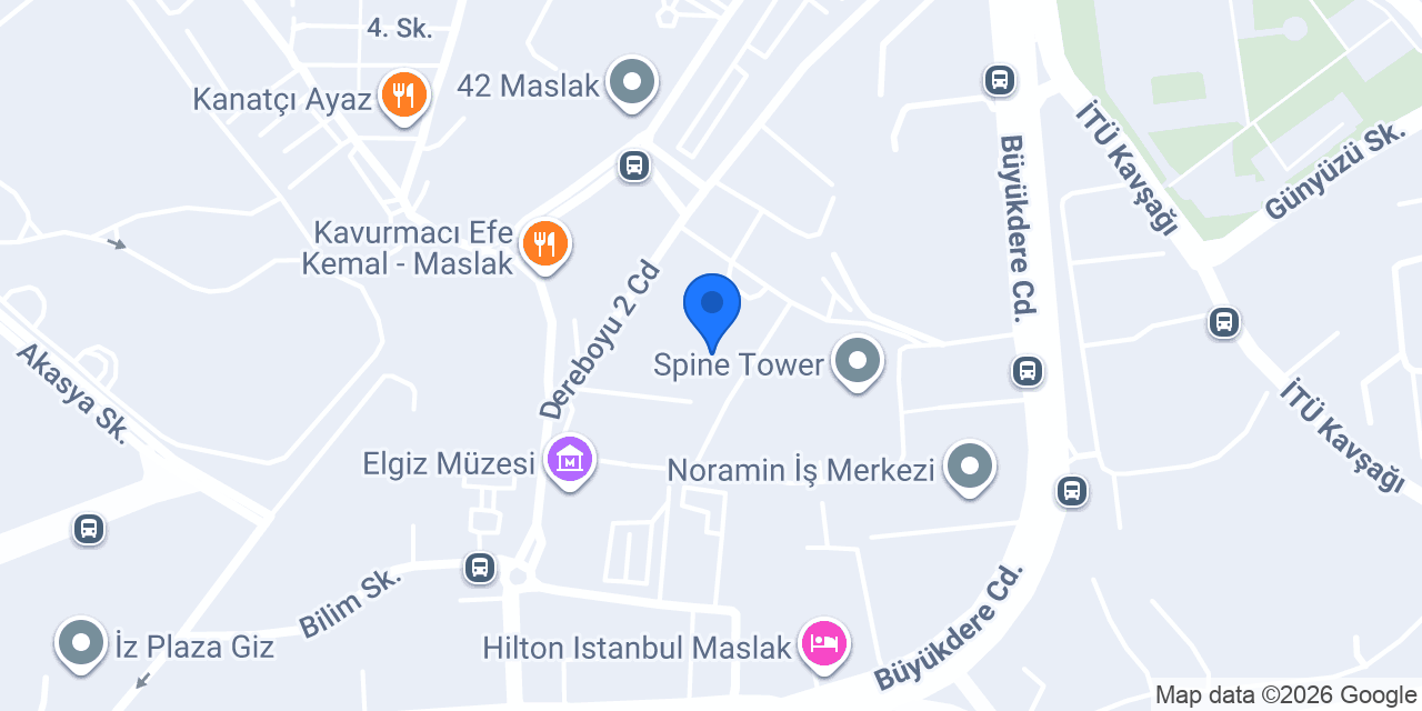 Akbank Maslak Ticari Şubesi konumu