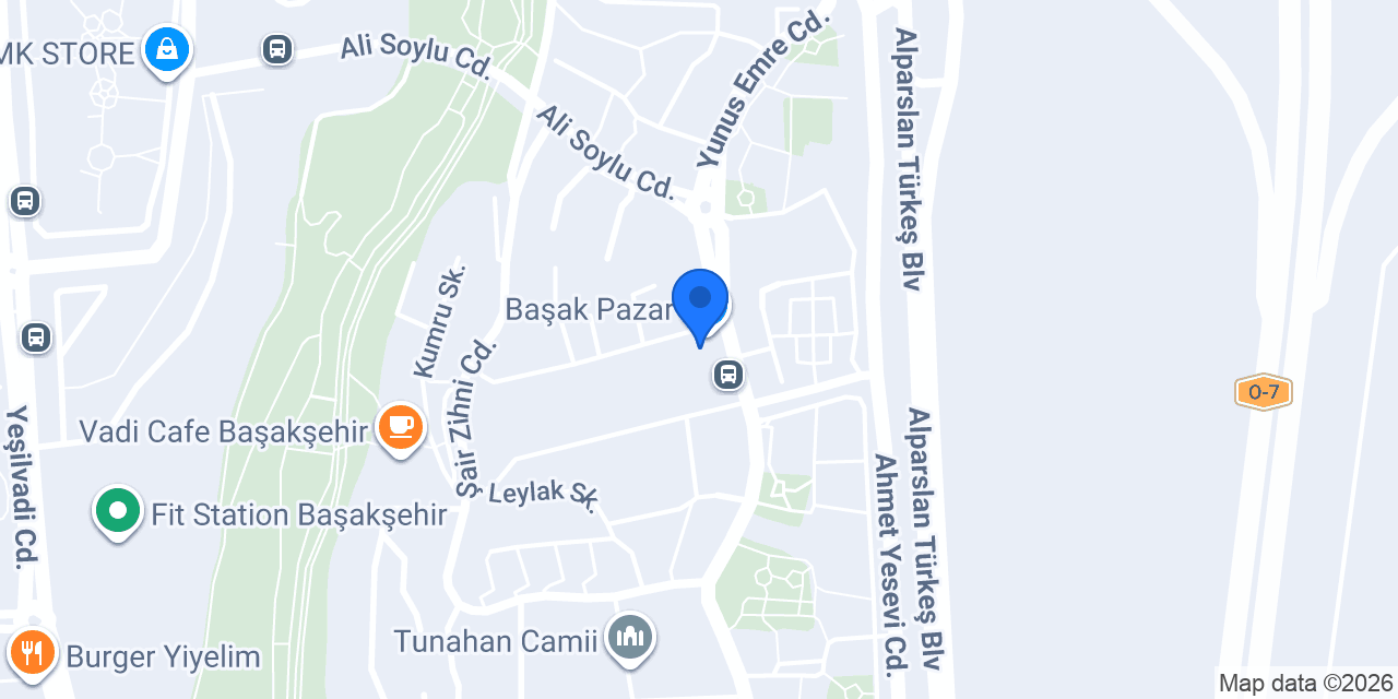 Başak Büfe konumu