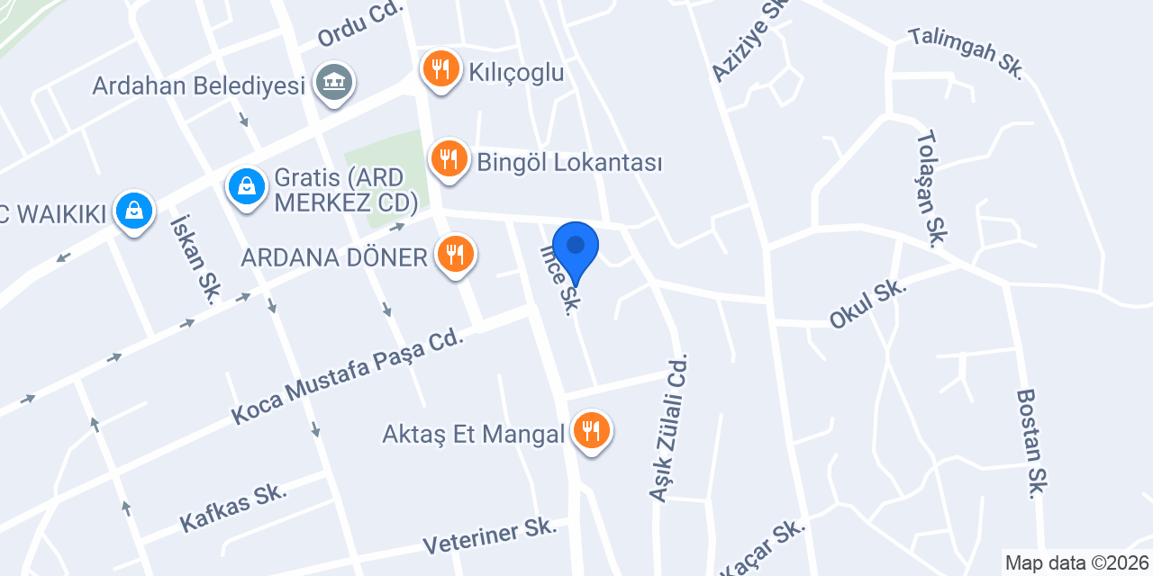 Güldem Kuaför konumu