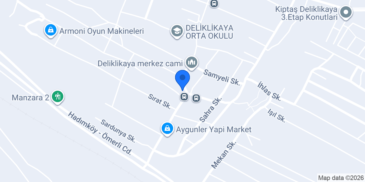 MERKEZ MARKET konumu