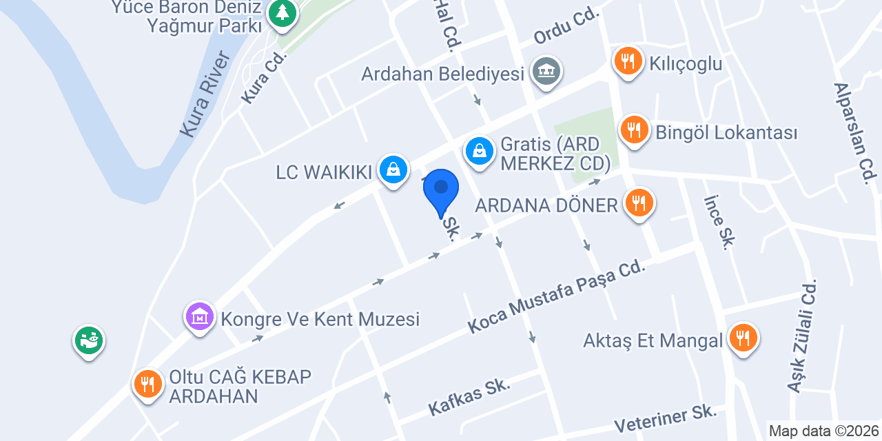 Ardahan Buğra Spot konumu