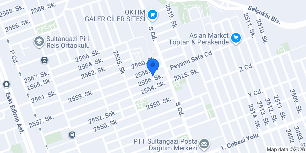 Yetkili Servis Cafe konumu