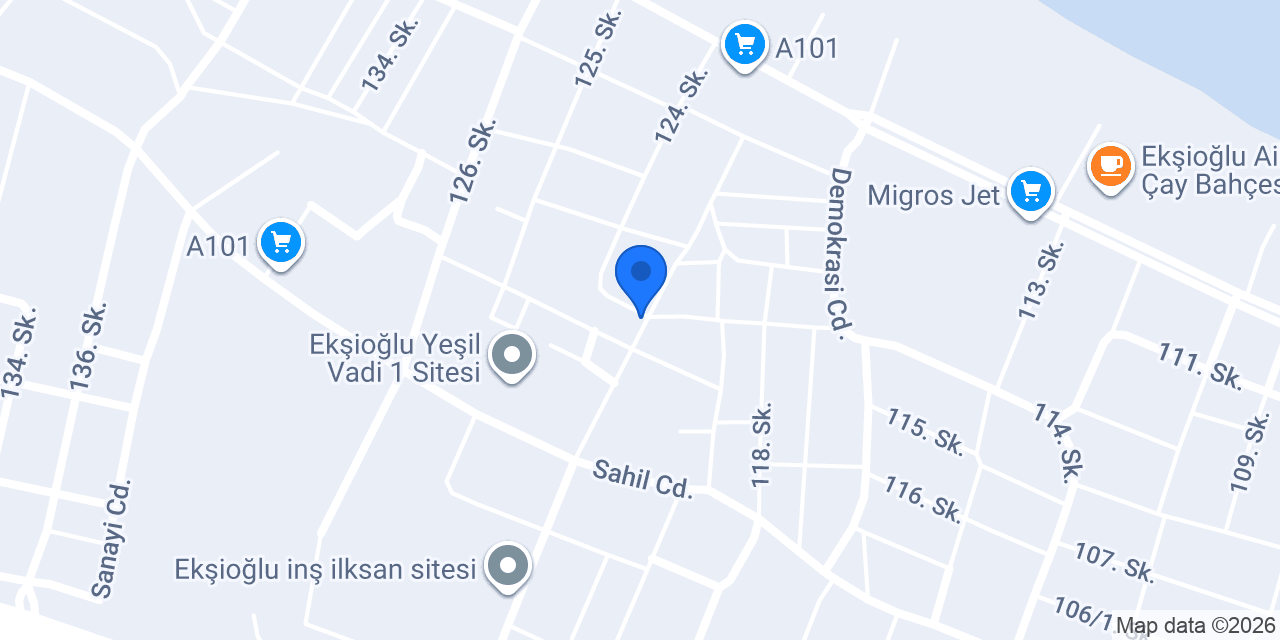 Ekşioğlu Yeşil Vadi 6 Sitesi Havuz konumu