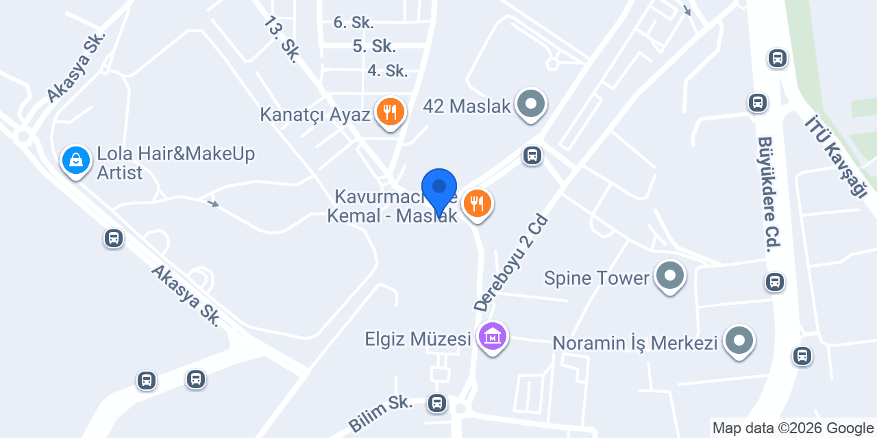 maslak Açık Otopark konumu