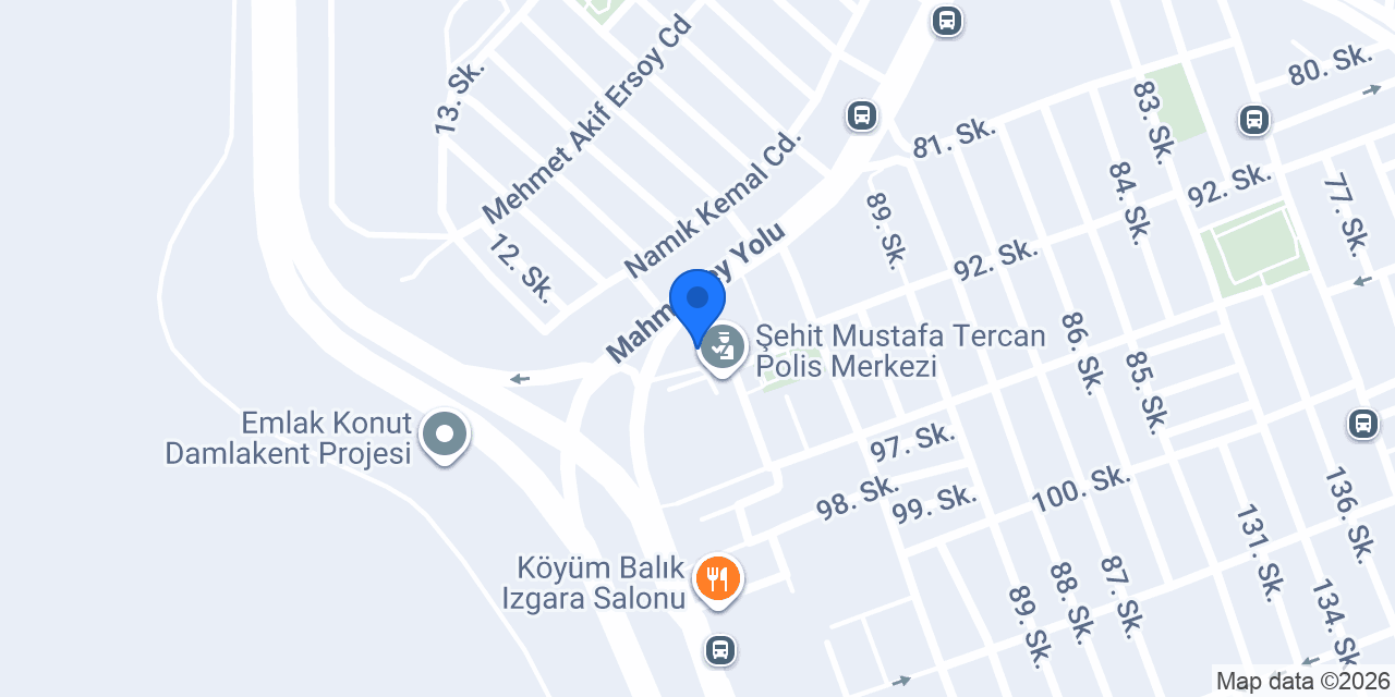 Bilgenç Koleji konumu
