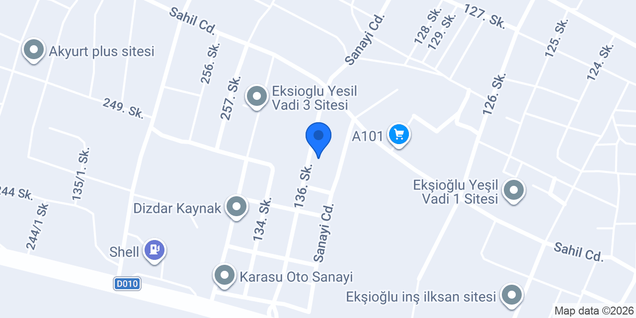 Ayaz Mekanik konumu