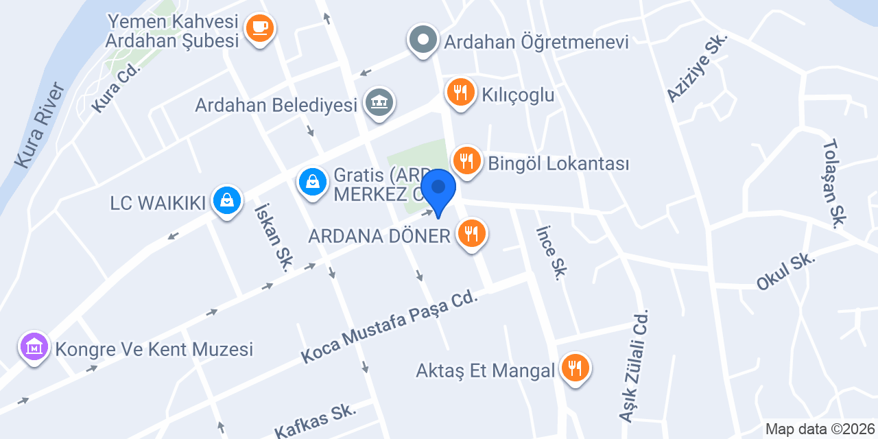 Tarihi Hasır Ocakbaşı Ardahan konumu