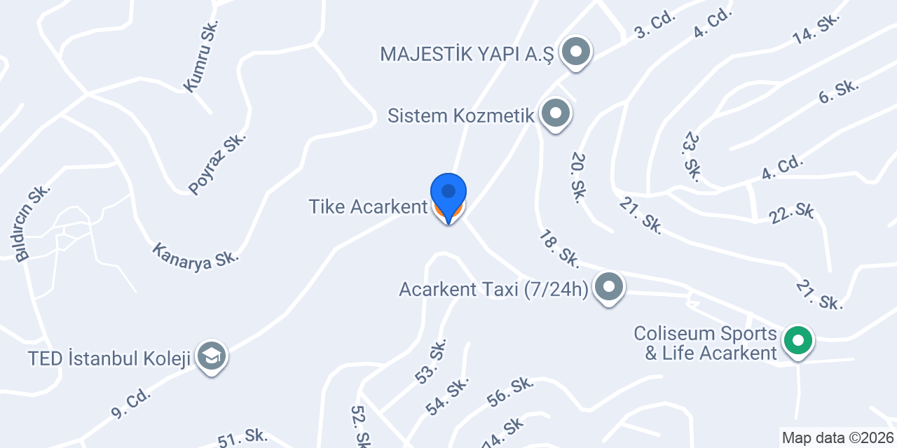 Tike Acarkent konumu