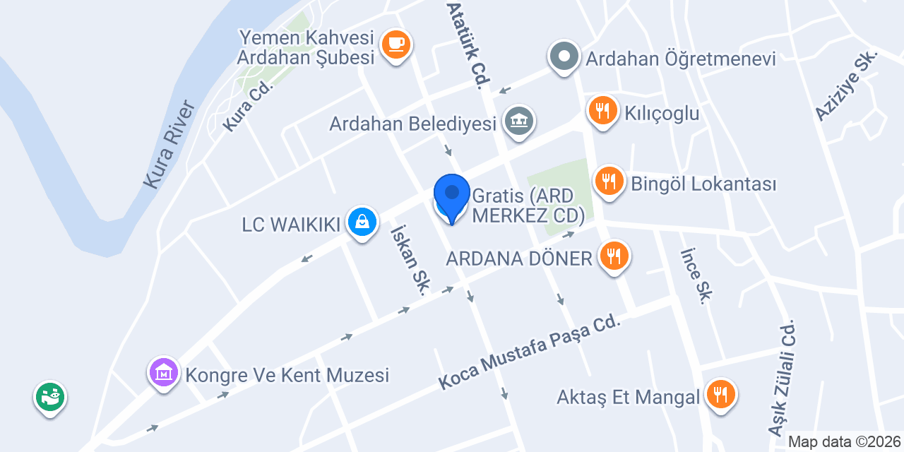Avukat Mehmet Yıldız konumu