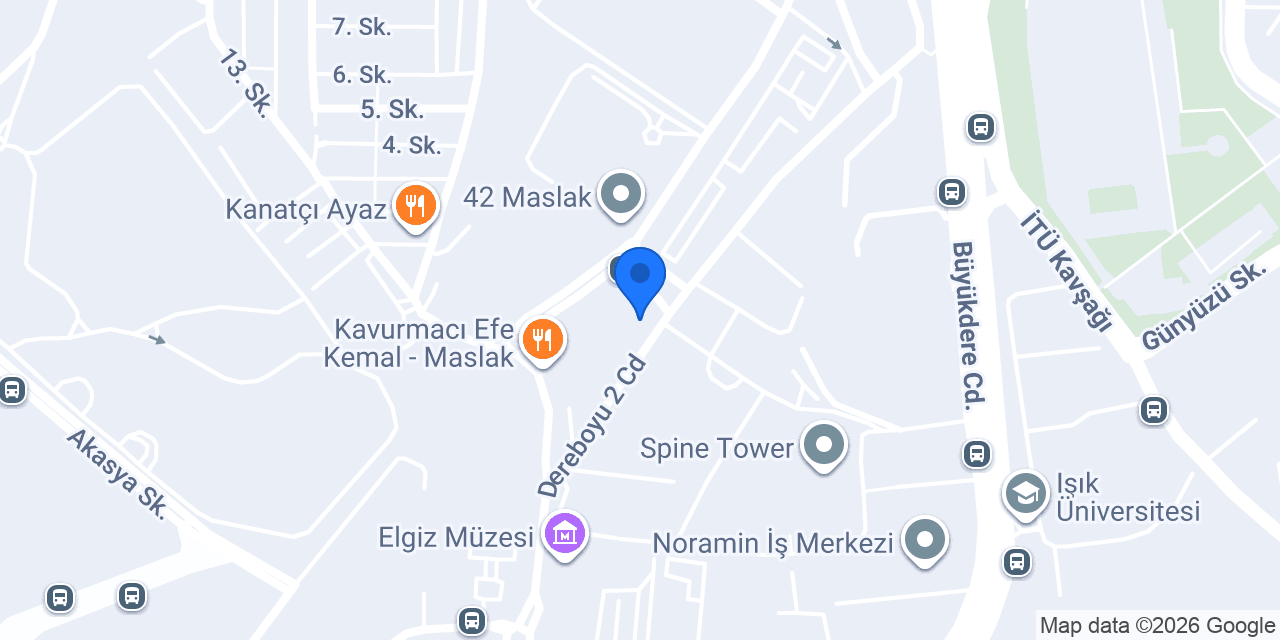 Service Centre konumu