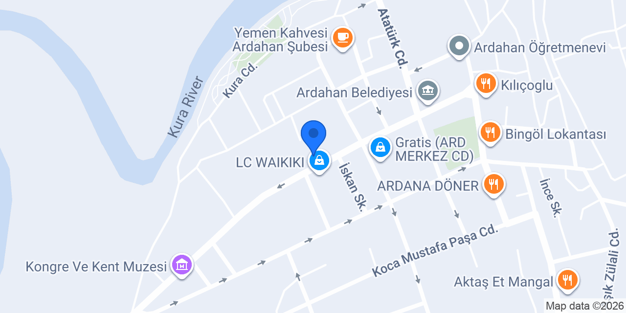 Merkez eczanesi konumu