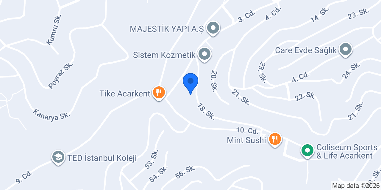Acarkent Avukatlık Ofisi konumu