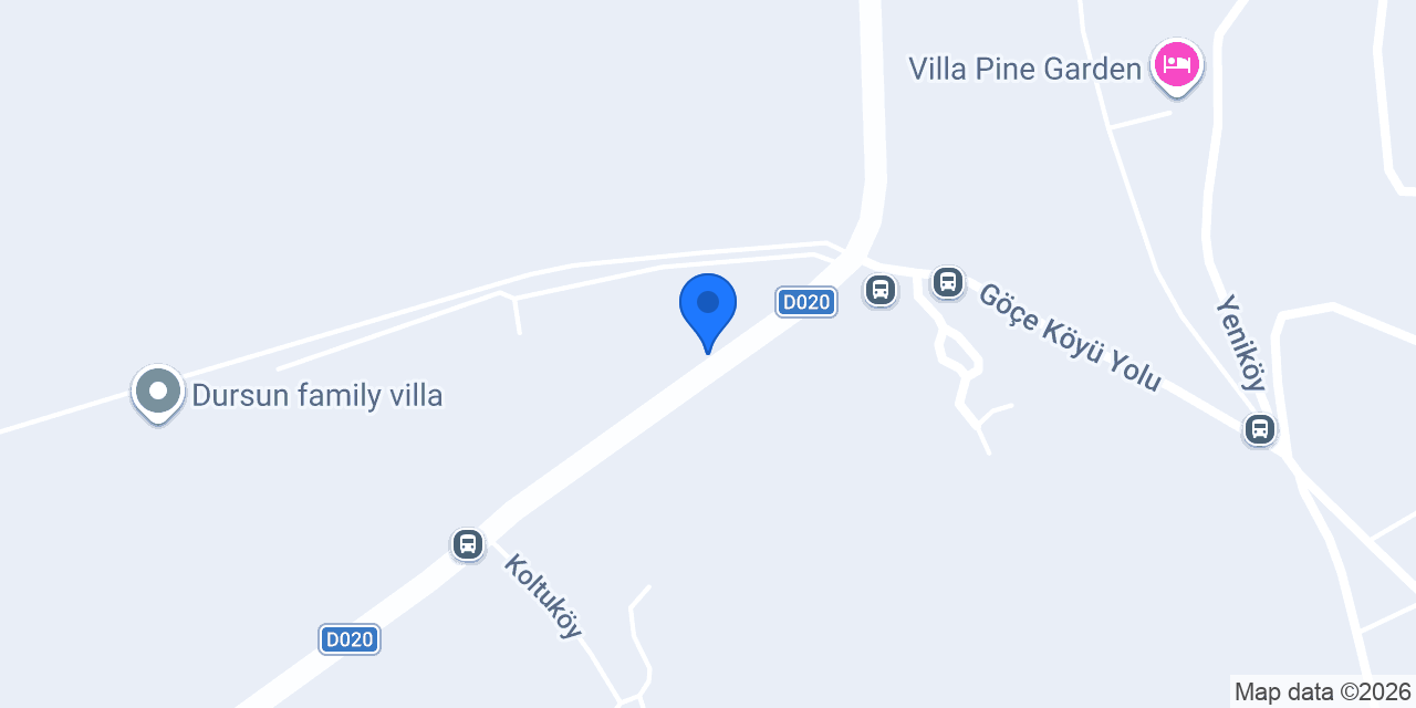 Ağva Villa konumu