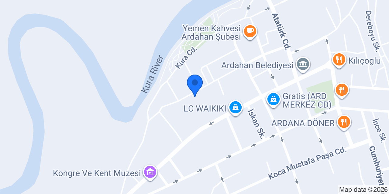 ERYATLAR Gıda konumu