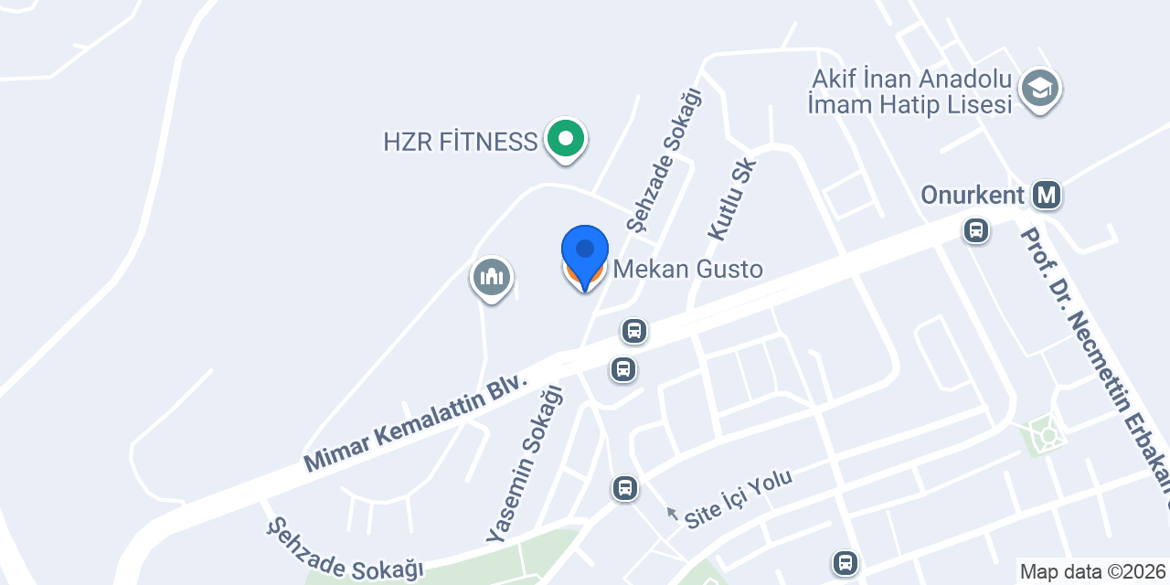 Mekan Gusto konumu