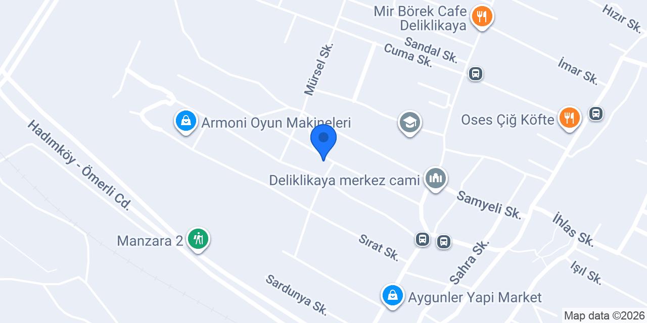 Birincioğlu Demir Doğrama konumu