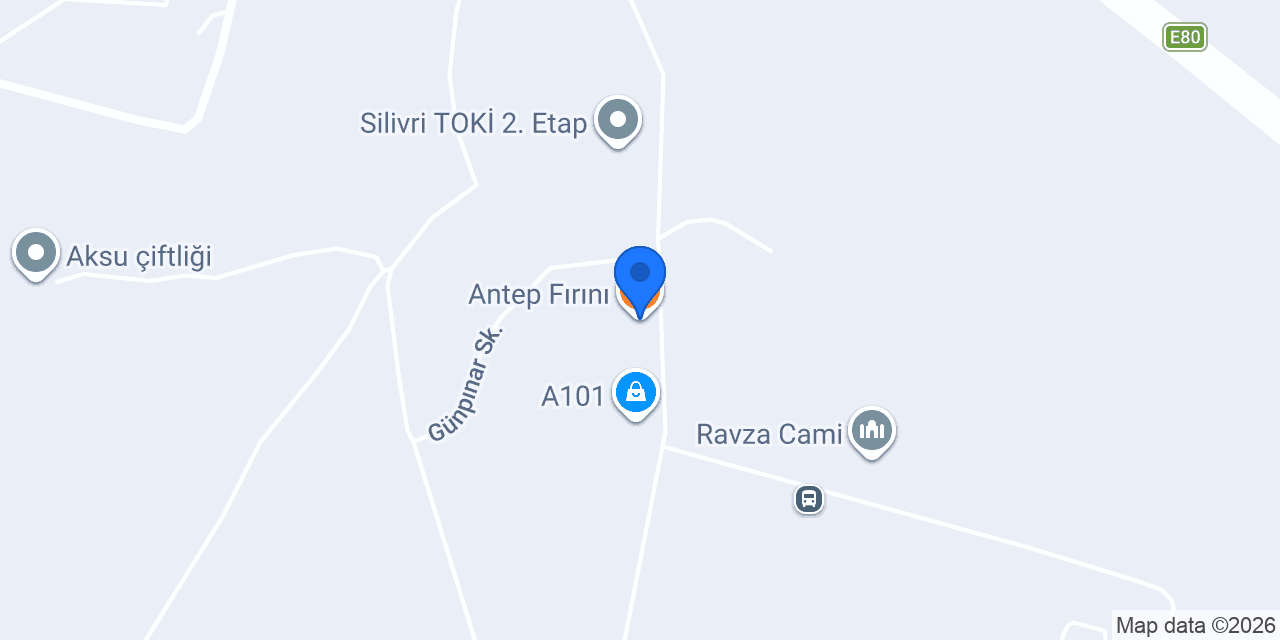 Antep Fırını konumu