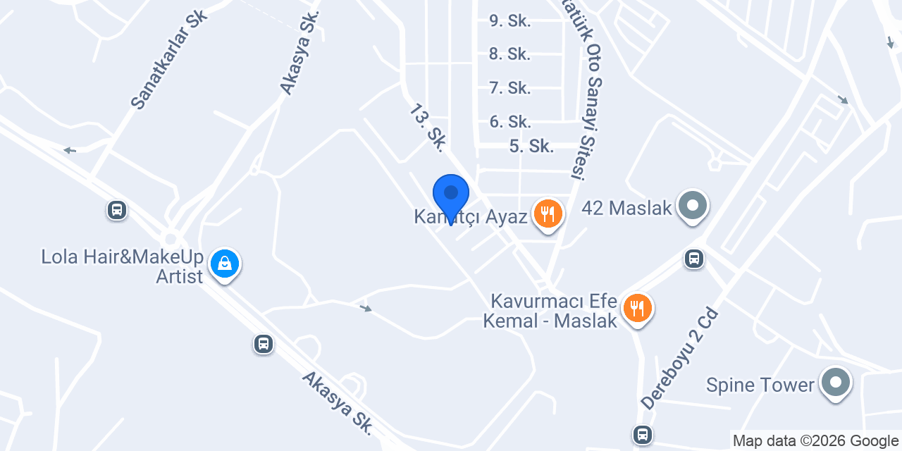 Geççi Maslak konumu