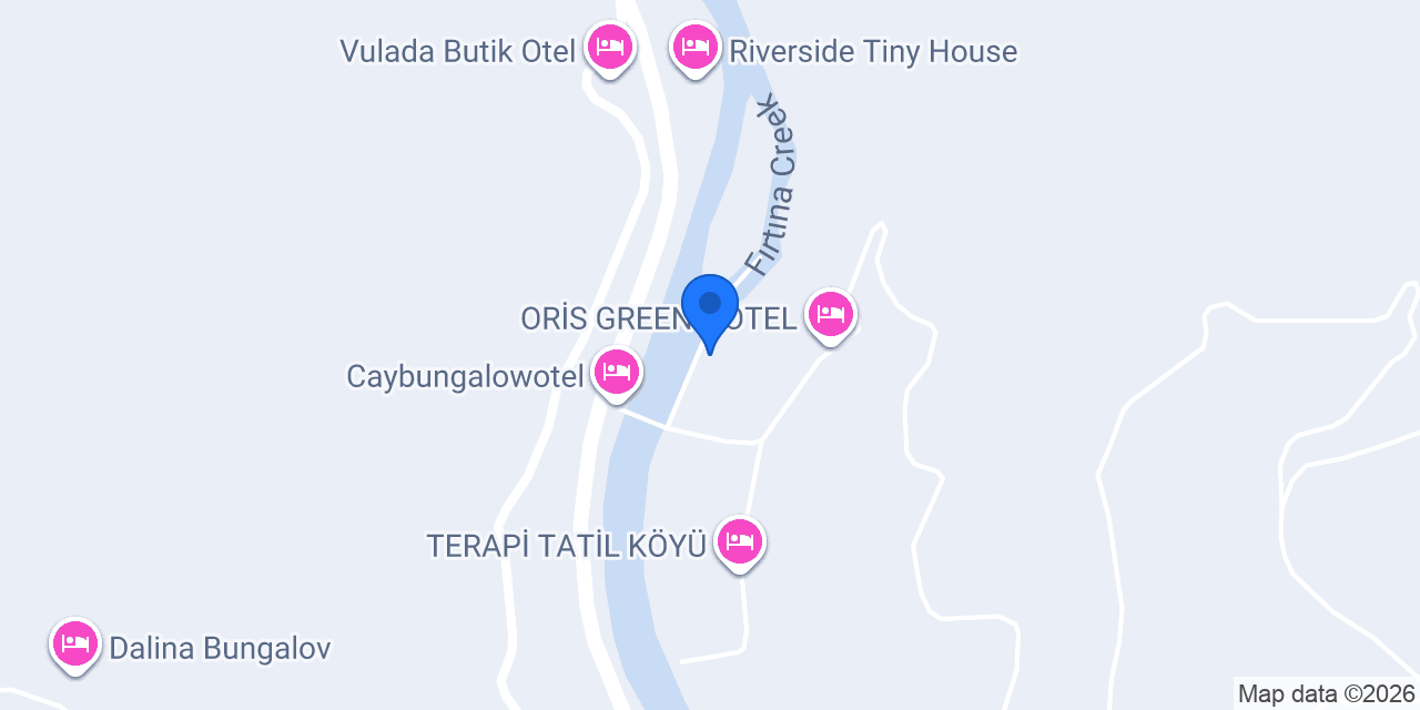 Bunika bungalov konumu