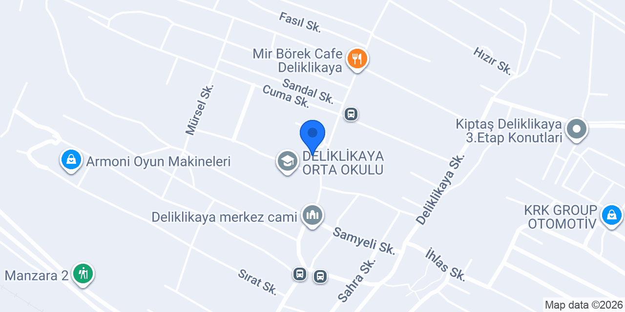 Hayat Büfe konumu