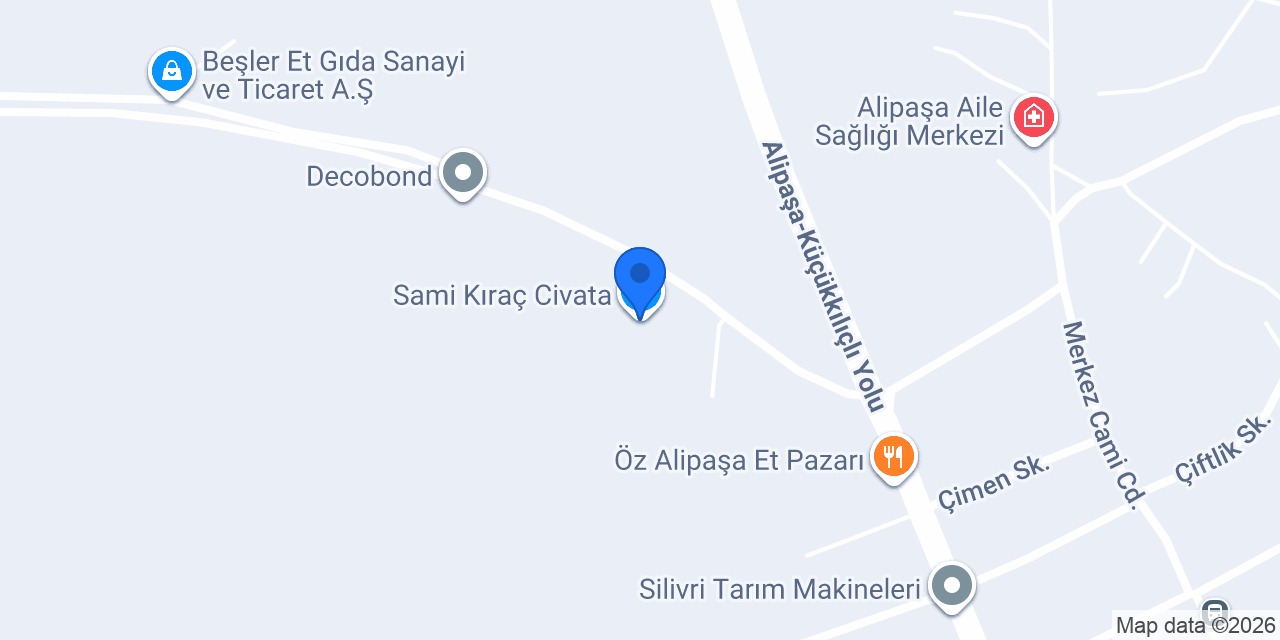 Sami Kıraç Civata konumu