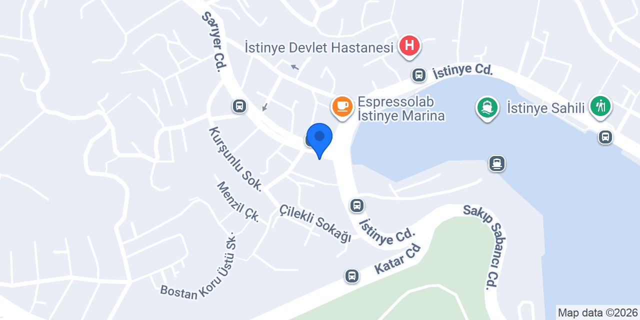 ÖZSERNEO SARIYER AYAZAĞA ŞUBE konumu