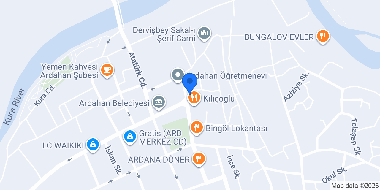 ARDAHAN ALKADRAS ÇİÇEKÇİLİK konumu
