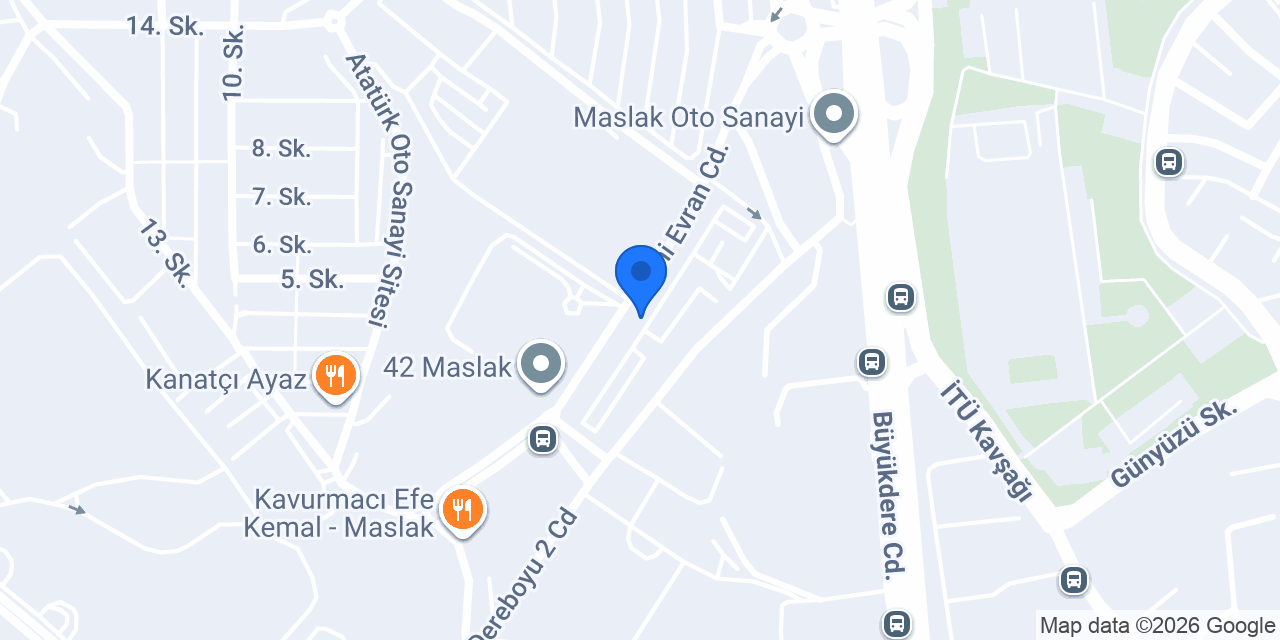 Dr. Sandviç - Maslak konumu